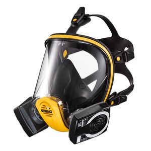 DEWALT Reusable Full Face Mask Respirator with P3 Filters