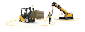 Forklift collision avoidance system