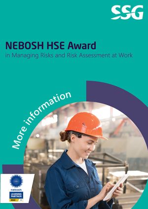 NEBOSH HSE Award In Managing Risks and Risk Assessment at Work