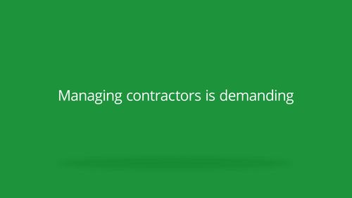 Rapid Contractor Management product video