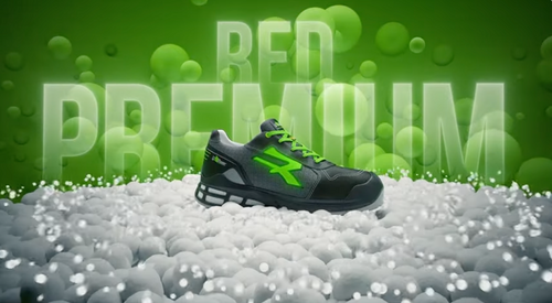 THE SAFETY SHOES OF THE RED PREMIUM RANGE