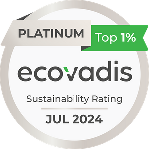 Elten receives the platinum medal at Ecovadis