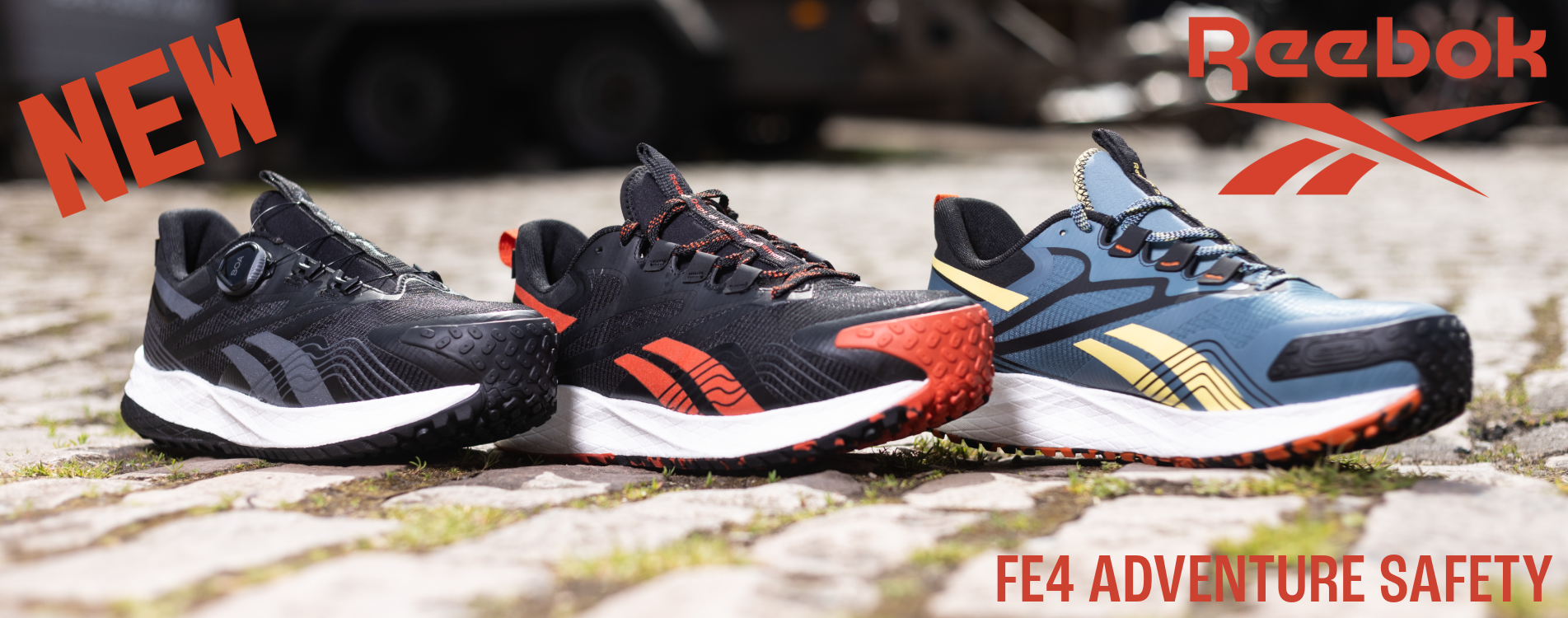 Briggs Safetywear Launch NEW Reebok FE4 Safety Trainers