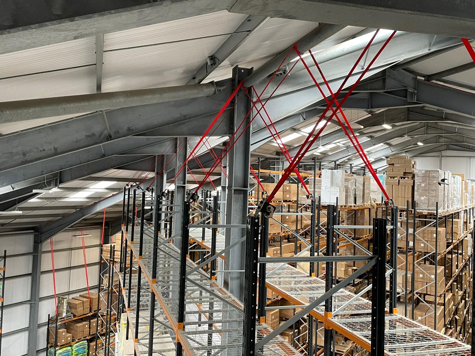 Bartholomews Installs Rack Collapse Prevention’s Safety System