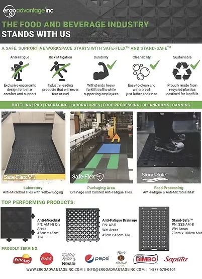 Ergo Advantage at Work in Food & Beverage