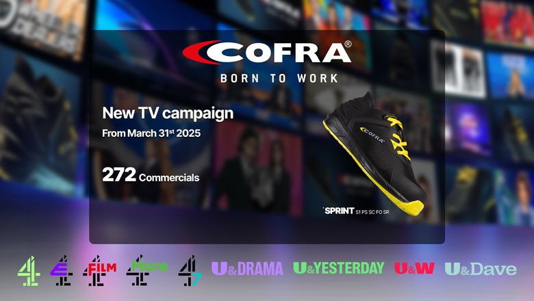 Cofra TV campaign in the UK