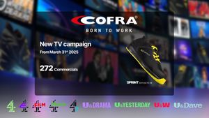 Cofra TV campaign in the UK