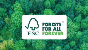 THE FIRST REUSABLE RANGE IN FSC™ CERTIFIED LATEX