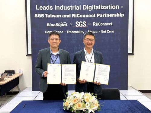 SGS Taiwan, RiConnect Lead Asset Management Digitalisation