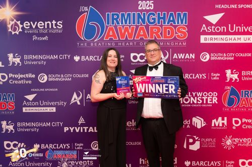 Evac+Chair named winner of ‘Accessibility in Action’ Award at the 2025 Birmingham Business Awards