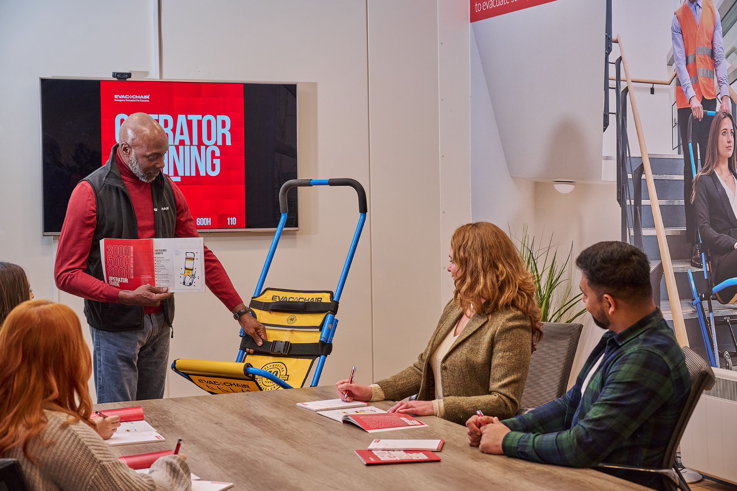 Evac+Chair installed to improve fire safety at premium office space in Birmingham