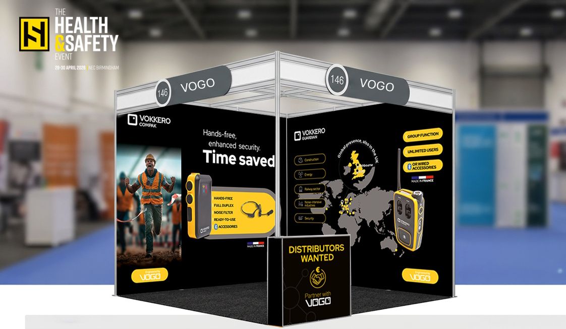 VOGO unveils its new audio innovation at the Health & Safety 2026 event