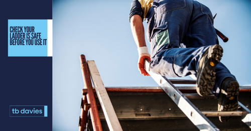 Check Your Ladder is Safe Before You Use It