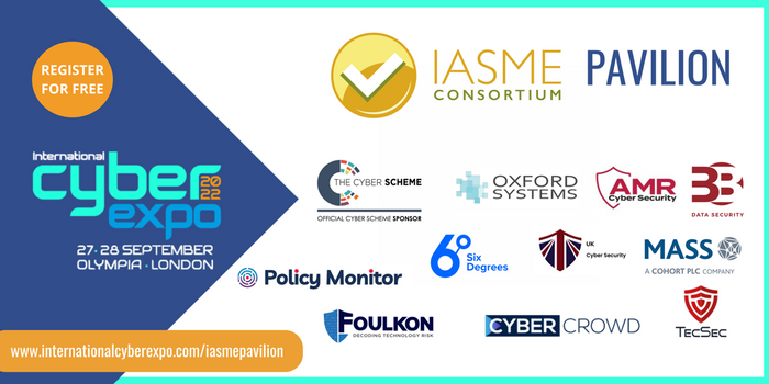 IASME host Partners Pavilion at International Cyber Expo 2022 this month