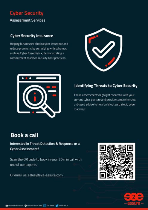 Cyber Security Assessment Services - Book a Call