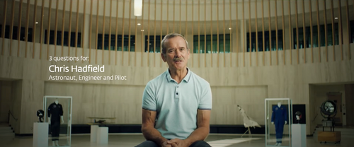 Progress. Protected. - Astronaut, Chris Hadfield