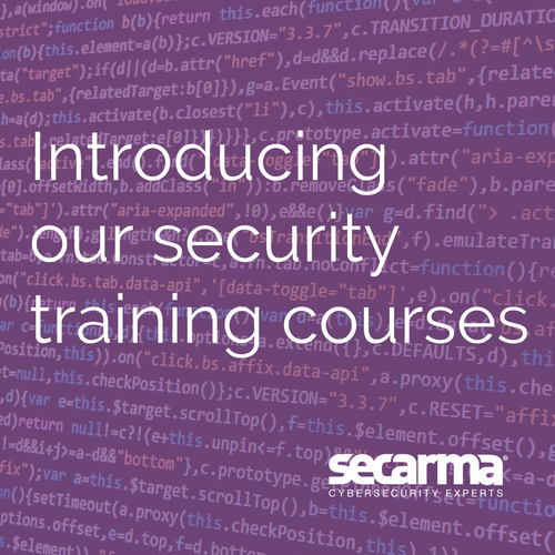 Blog: Introducing Our New Security Training Courses