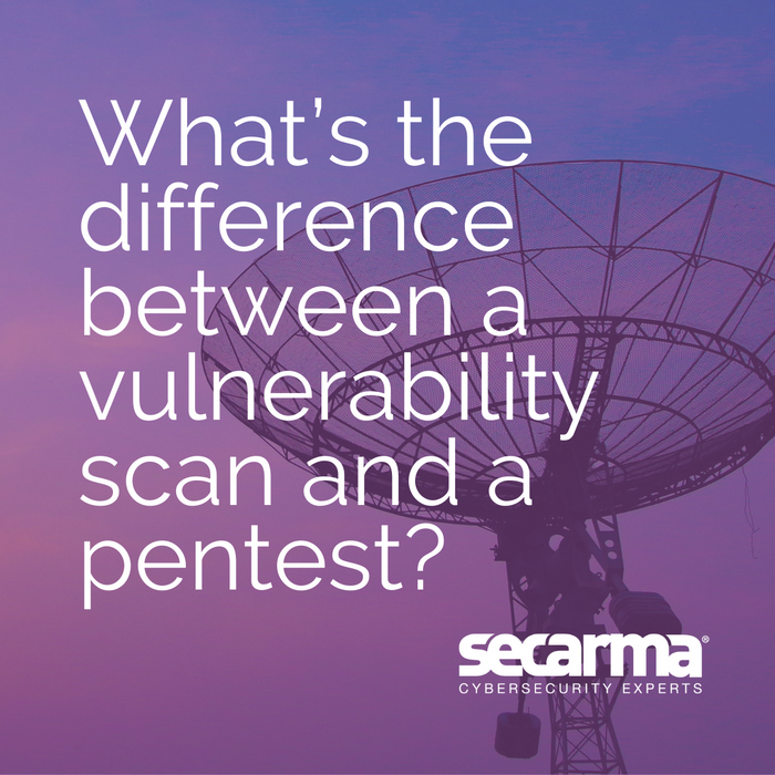 Blog: What’s the Difference Between a Vulnerability Scan and a Pentest?