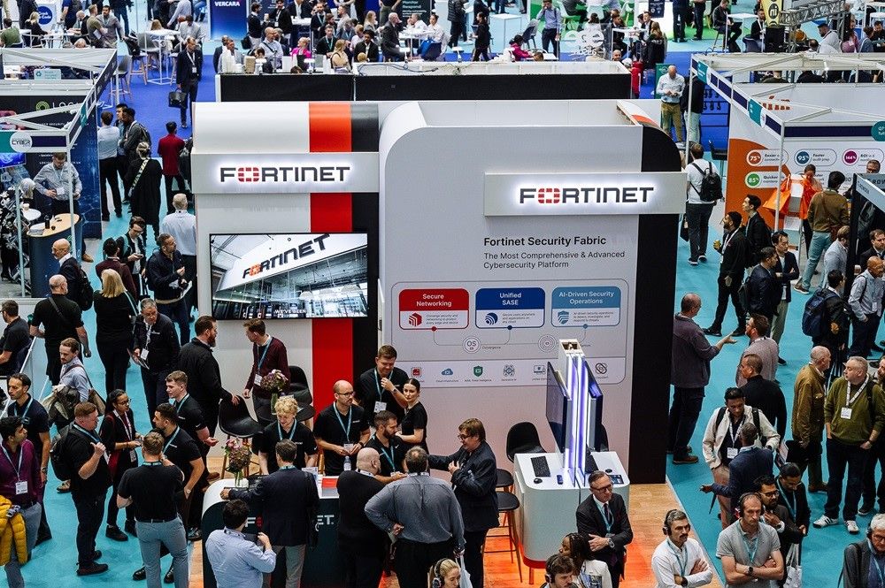 Fortinet stand in International Cyber Expo 2024