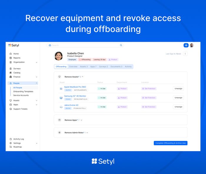Setyl - IT Asset & License Management Platform (ITAM)
