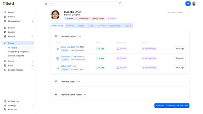 Setyl - IT Asset & License Management Platform (ITAM)