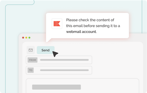 Redflags® - Step 2 - Intervene intelligently on-device with teachable moments