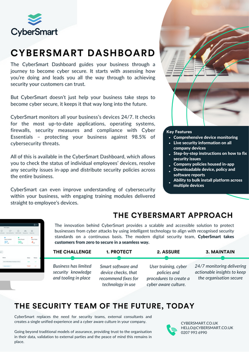 CyberSmart Dashboard