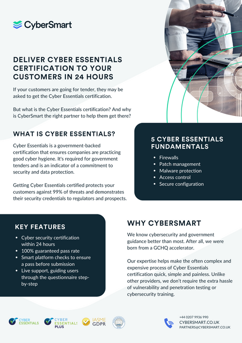 CyberSmart  Cyber Essentials