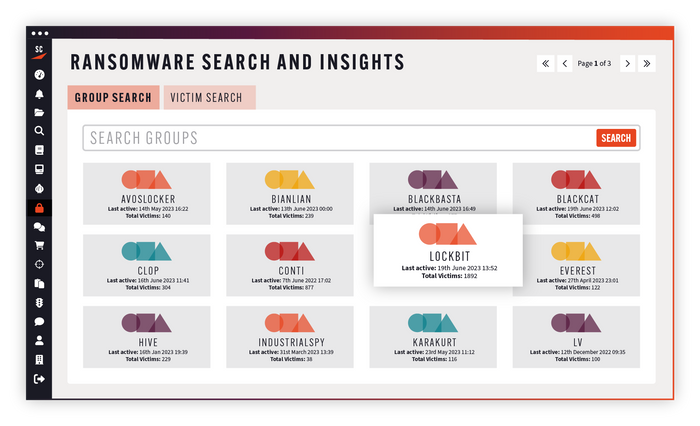 Cerberus - dark web investigation platform