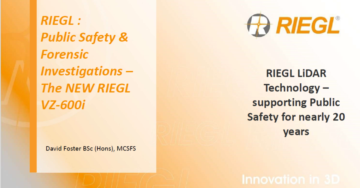 Riegl talk