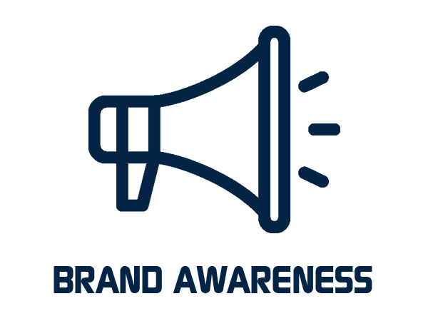 brand awareness blue