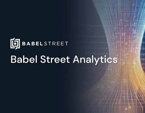 Babel Street Analytics