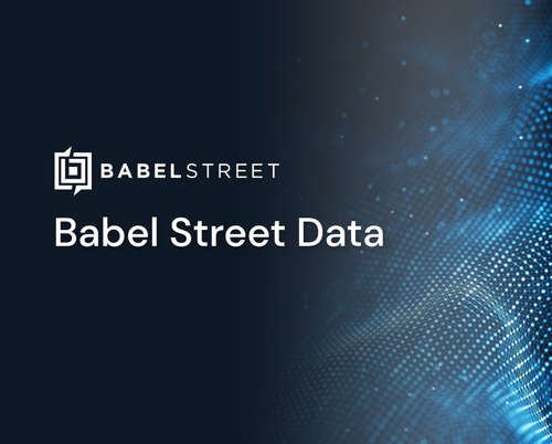 Babel Street Data