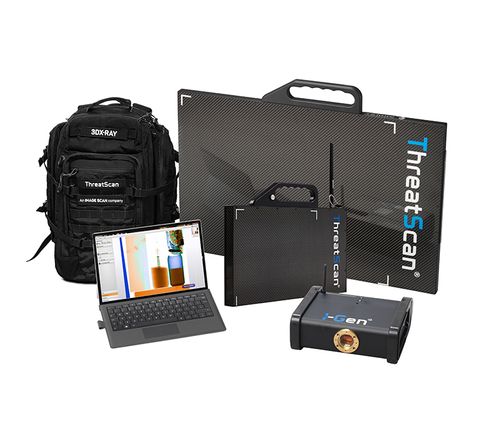 ThreatScan-LSC portable line-scan system with a large and small panel