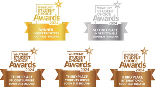 CCCU wins WhatUni regional awards!