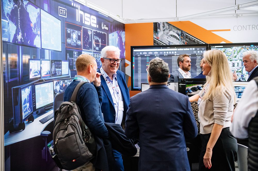 iHSE stand at International Security Expo