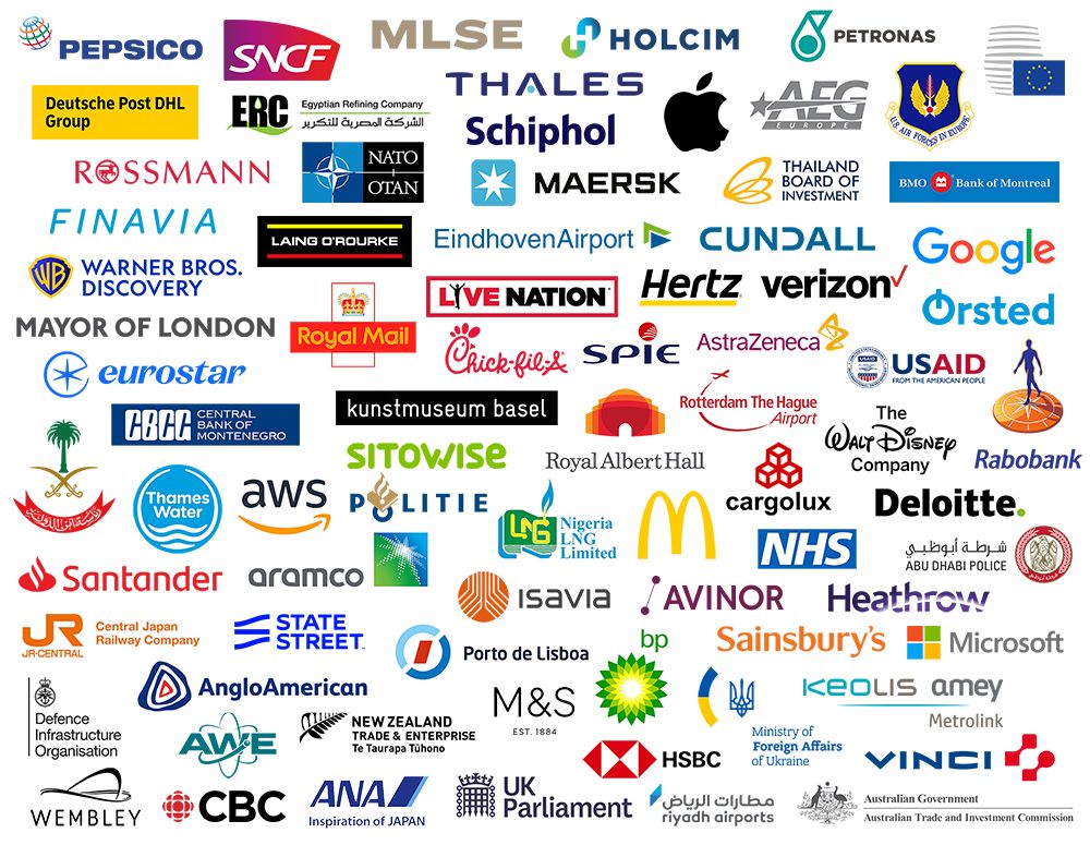 Companies who have attended International Security Expo in recent years