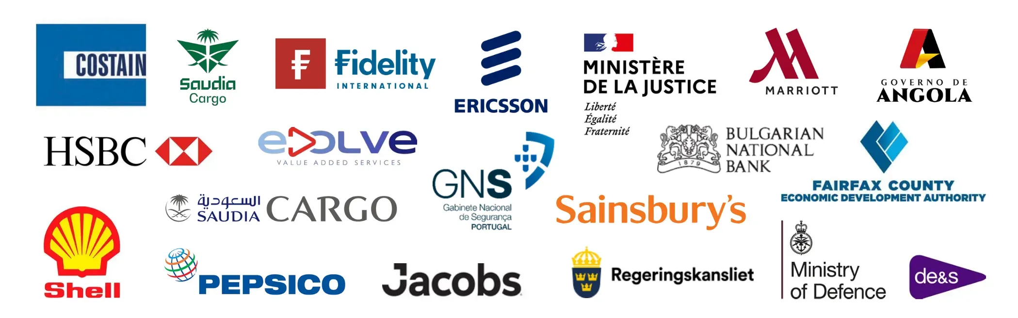 Global Meetings & Delegations Programme 2025 participants logoboard