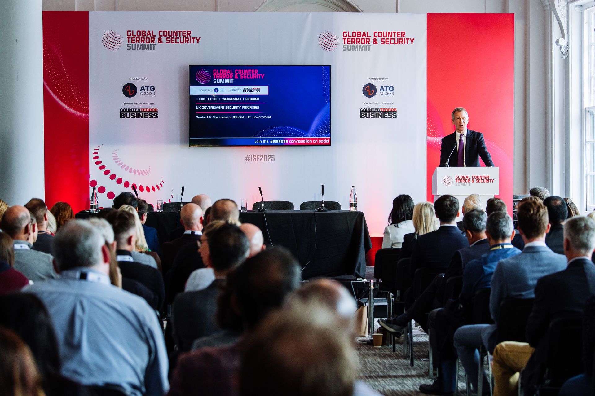 UK Minister of State for Security, Dan Jarvis MBE MP, speaking on the Summit in 2025