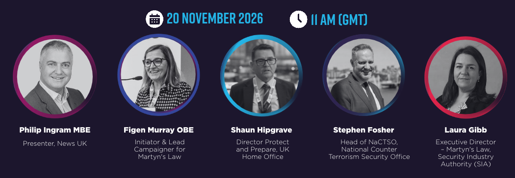 Martyn's Law Update Webinar Speakers