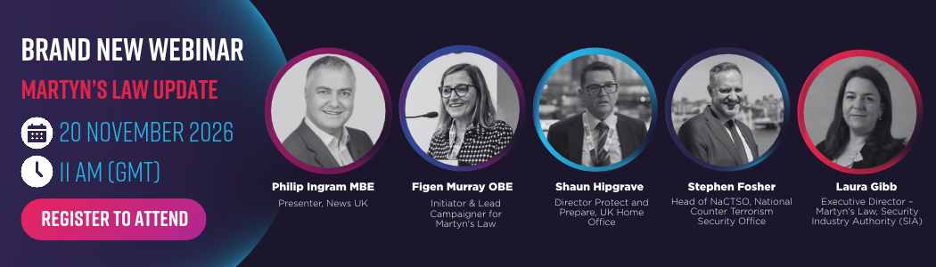 Martyn's Law Update Webinar - 20 November 2026, 11am (GMT)