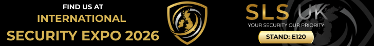 SLS UK stand E120 sta International Security Expo