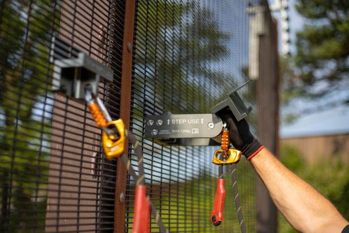 Fall protection bracket EN795b rated  (Patented)