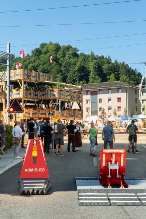 ARMIS GO - HVM barrier for pedestrian flows