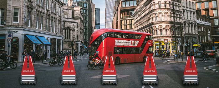 ARMIS GO - HVM barrier for pedestrian flows