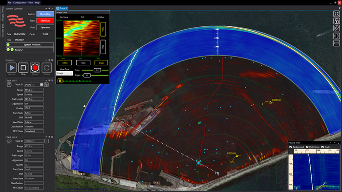 Sentinel IDS - Underwater Intruder Detection Sonar
