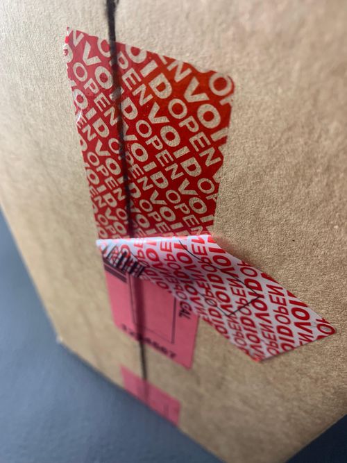 Total Transfer Tamper Evident Labels