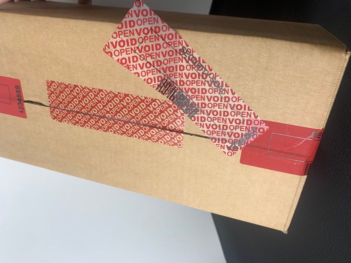 Total Transfer Tamper Evident Labels