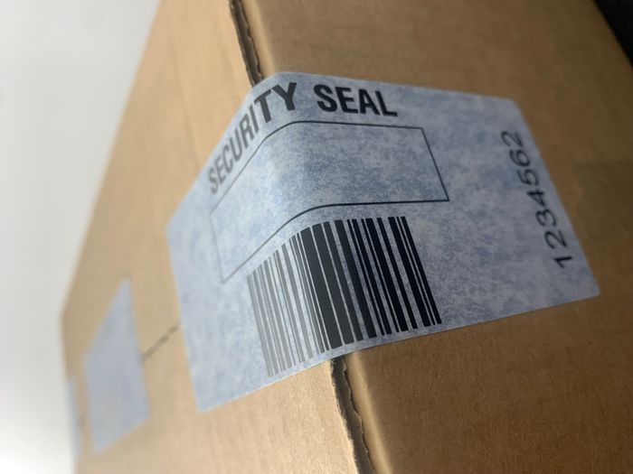 Paper Total Transfer Tamper Evident Labels