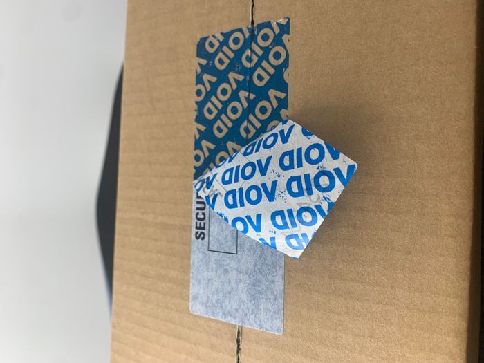 Paper Total Transfer Tamper Evident Labels